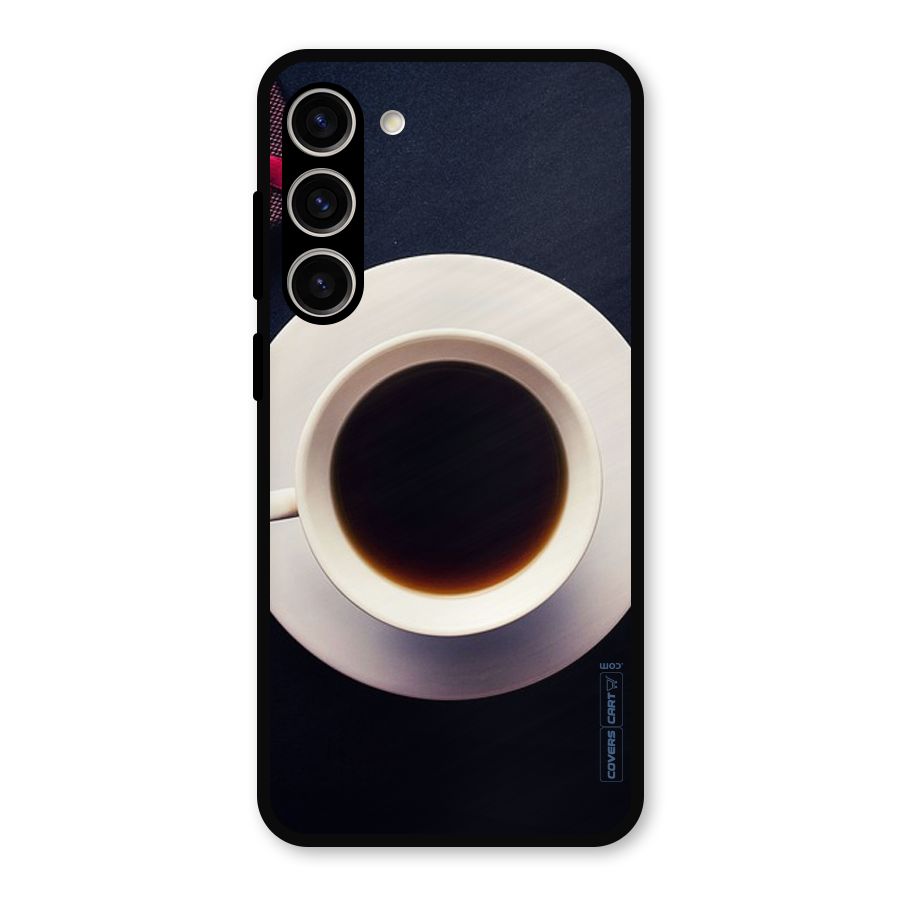 Coffee And Cookies Metal Back Case for Galaxy S23 Plus