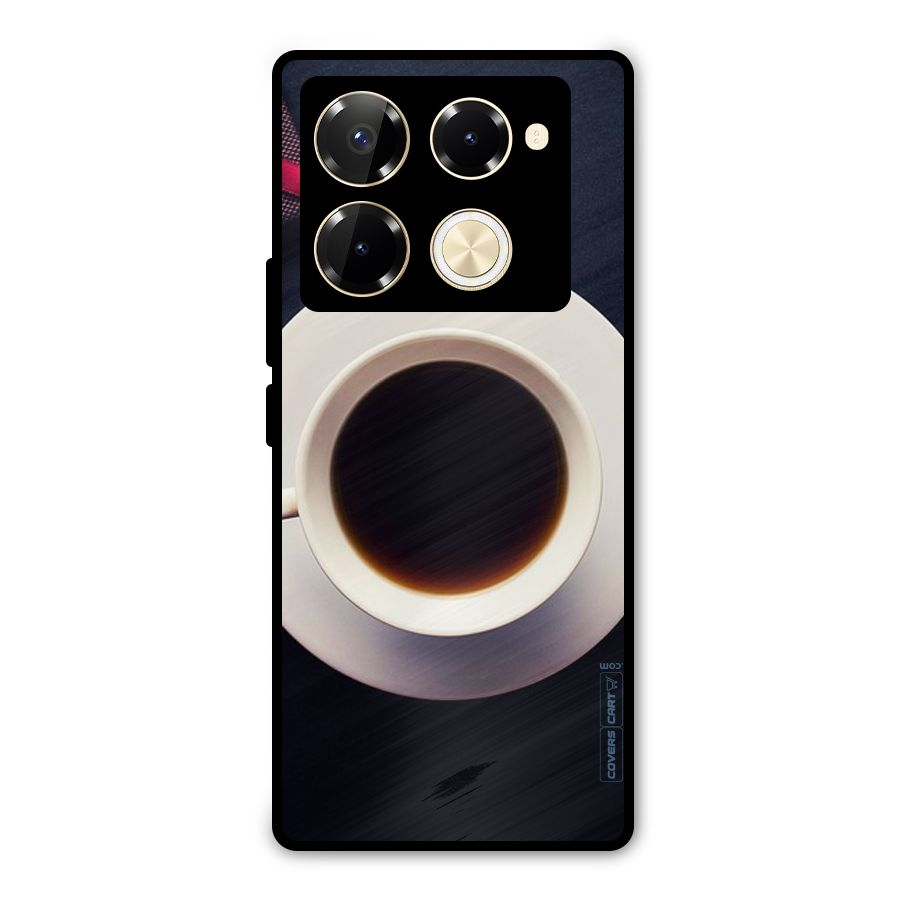 Coffee And Cookies Metal Back Case for Infinix Note 40 Pro Plus