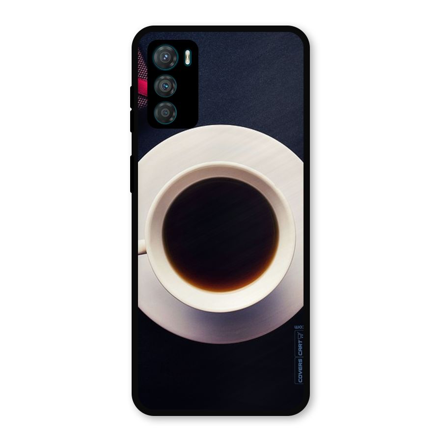 Coffee And Cookies Metal Back Case for Moto G42
