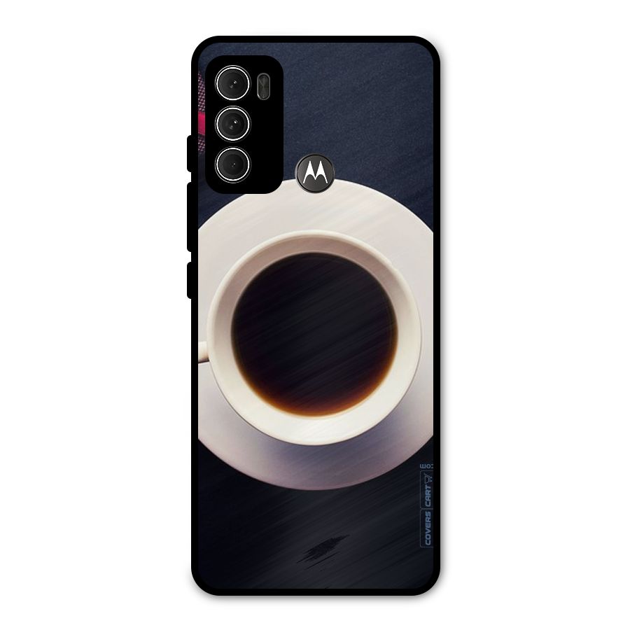 Coffee And Cookies Metal Back Case for Moto G60
