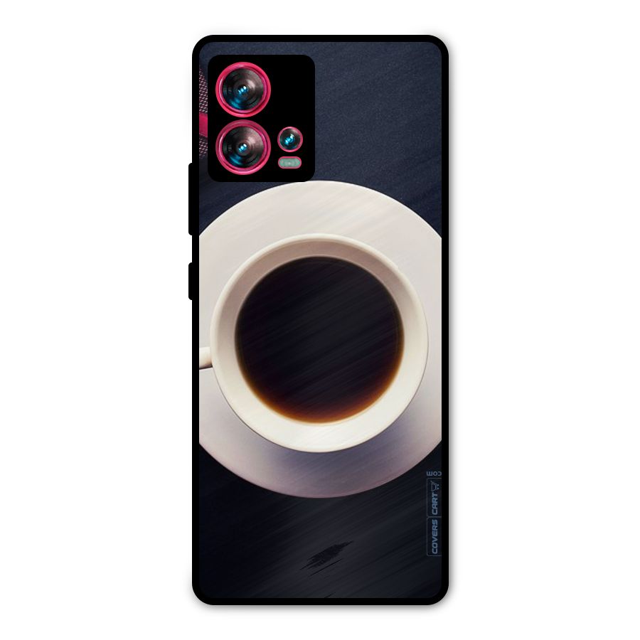 Coffee And Cookies Metal Back Case for Motorola Edge 30 Fusion