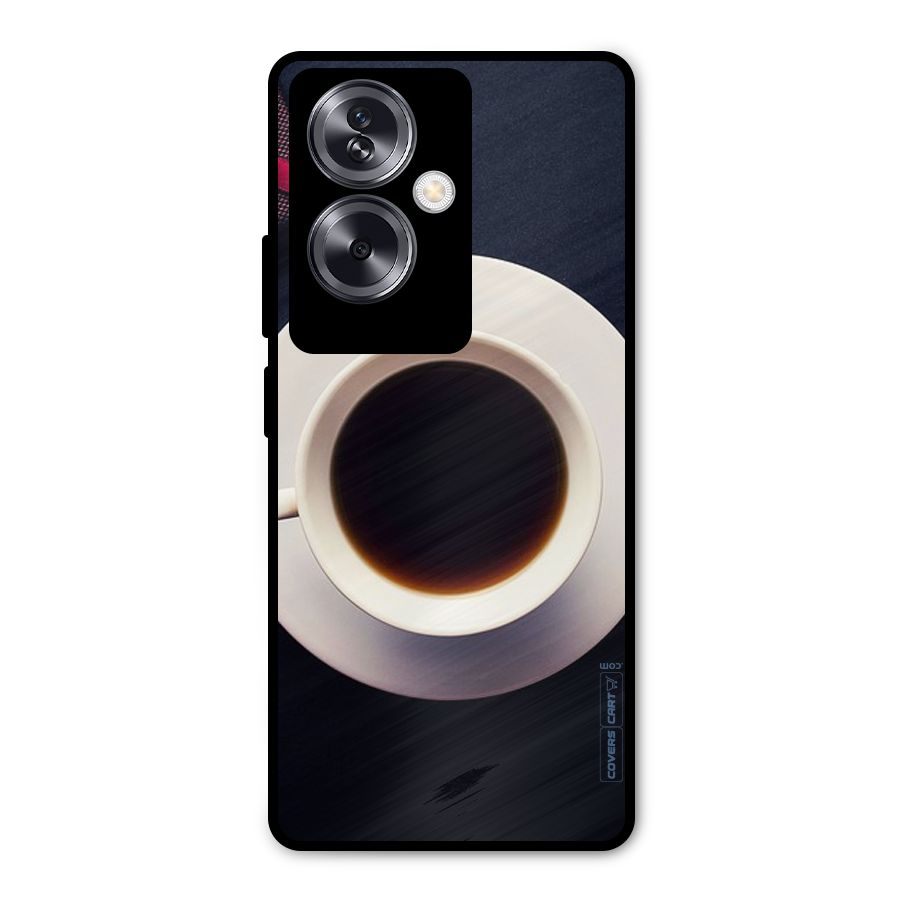 Coffee And Cookies Metal Back Case for Oppo A79 5G