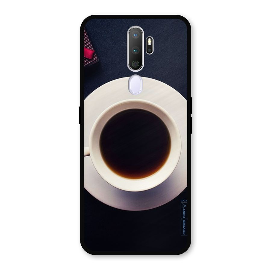 Coffee And Cookies Metal Back Case for Oppo A9 (2020)