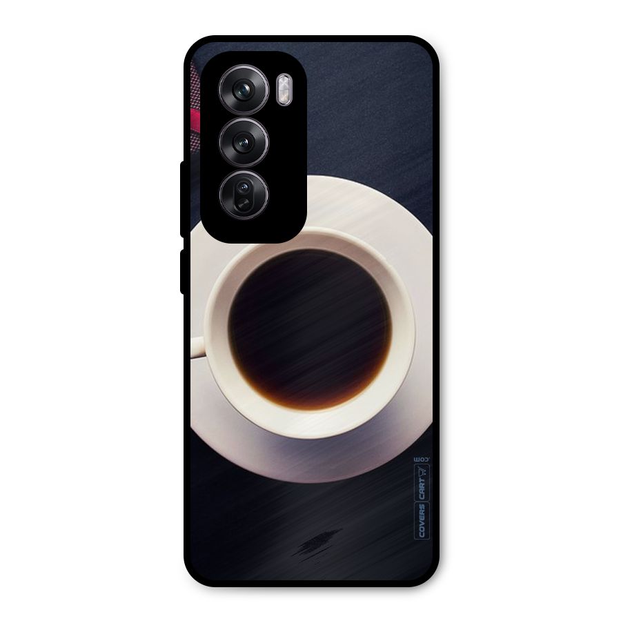 Coffee And Cookies Metal Back Case for Oppo Reno12 Pro