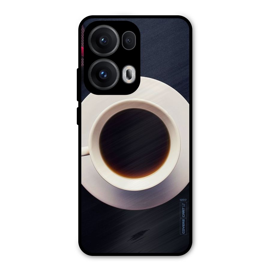Coffee And Cookies Metal Back Case for Oppo Reno13 Pro