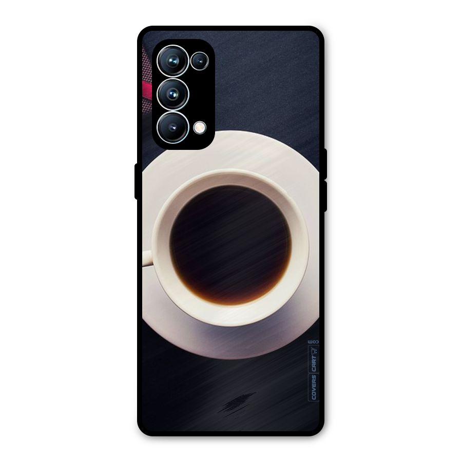 Coffee And Cookies Metal Back Case for Oppo Reno5 Pro 5G