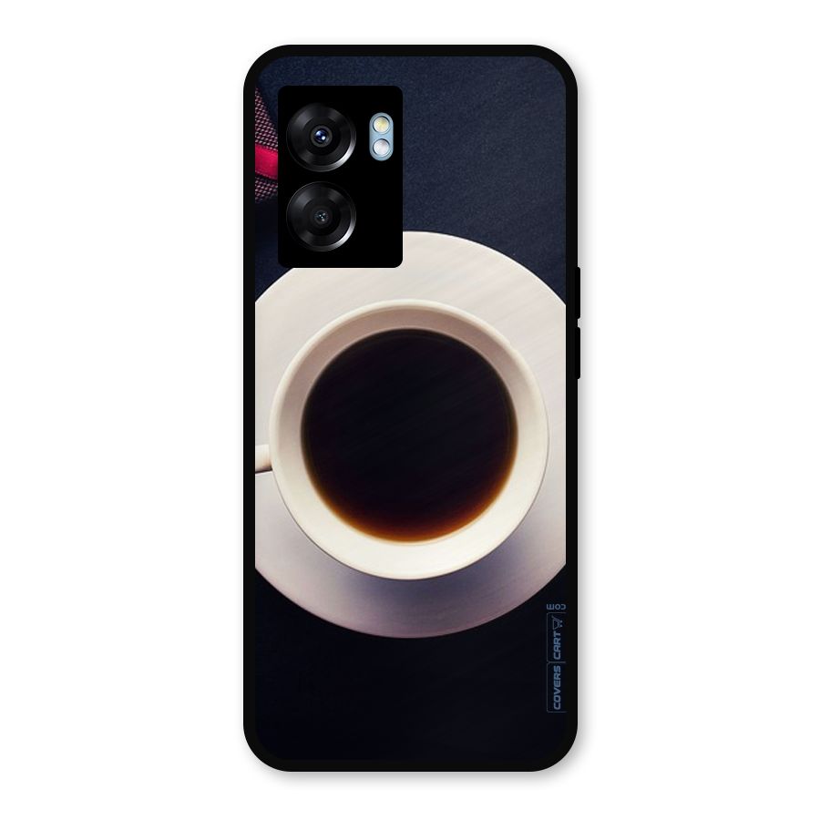 Coffee And Cookies Metal Back Case for Realme Narzo 50 5G