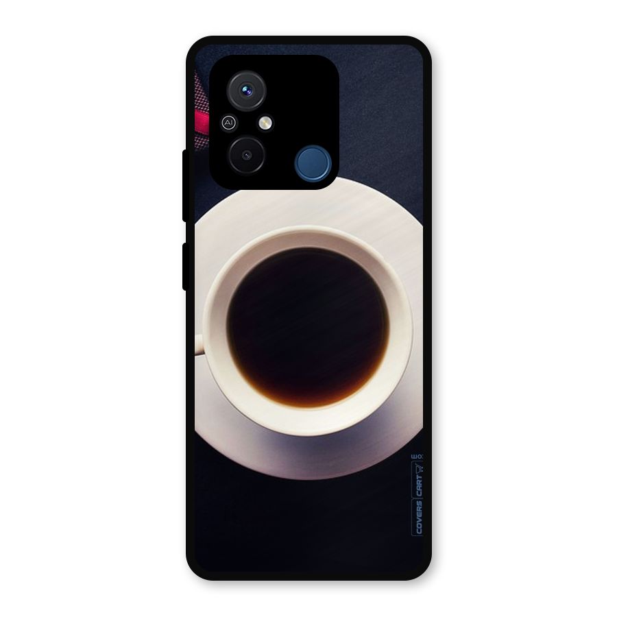 Coffee And Cookies Metal Back Case for Redmi 12C
