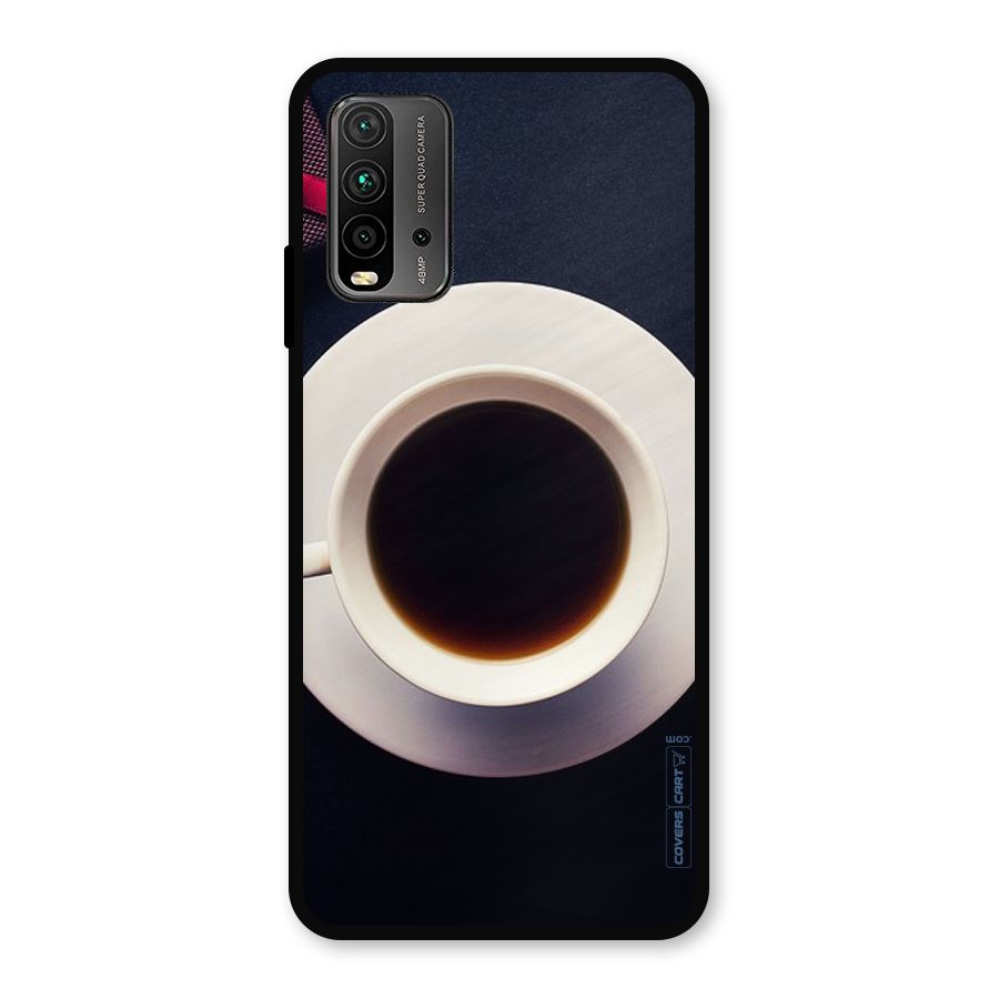Coffee And Cookies Metal Back Case for Redmi 9 Power