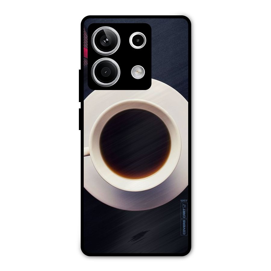 Coffee And Cookies Metal Back Case for Redmi Note 13 5G