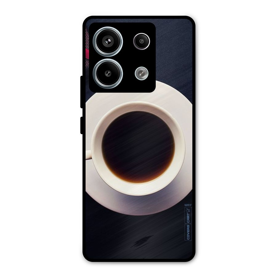 Coffee And Cookies Metal Back Case for Redmi Note 13 Pro 5G
