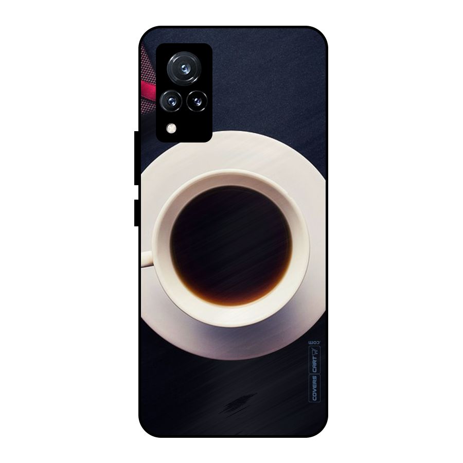 Coffee And Cookies Metal Back Case for Vivo V21 5G