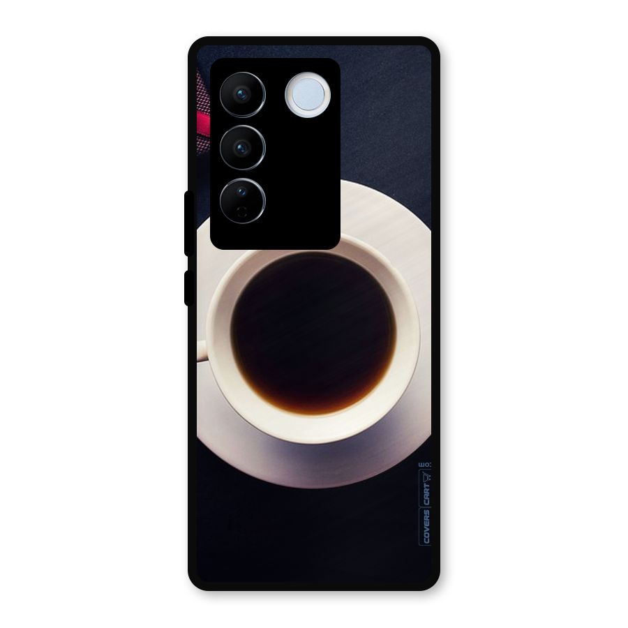 Coffee And Cookies Metal Back Case for Vivo V27