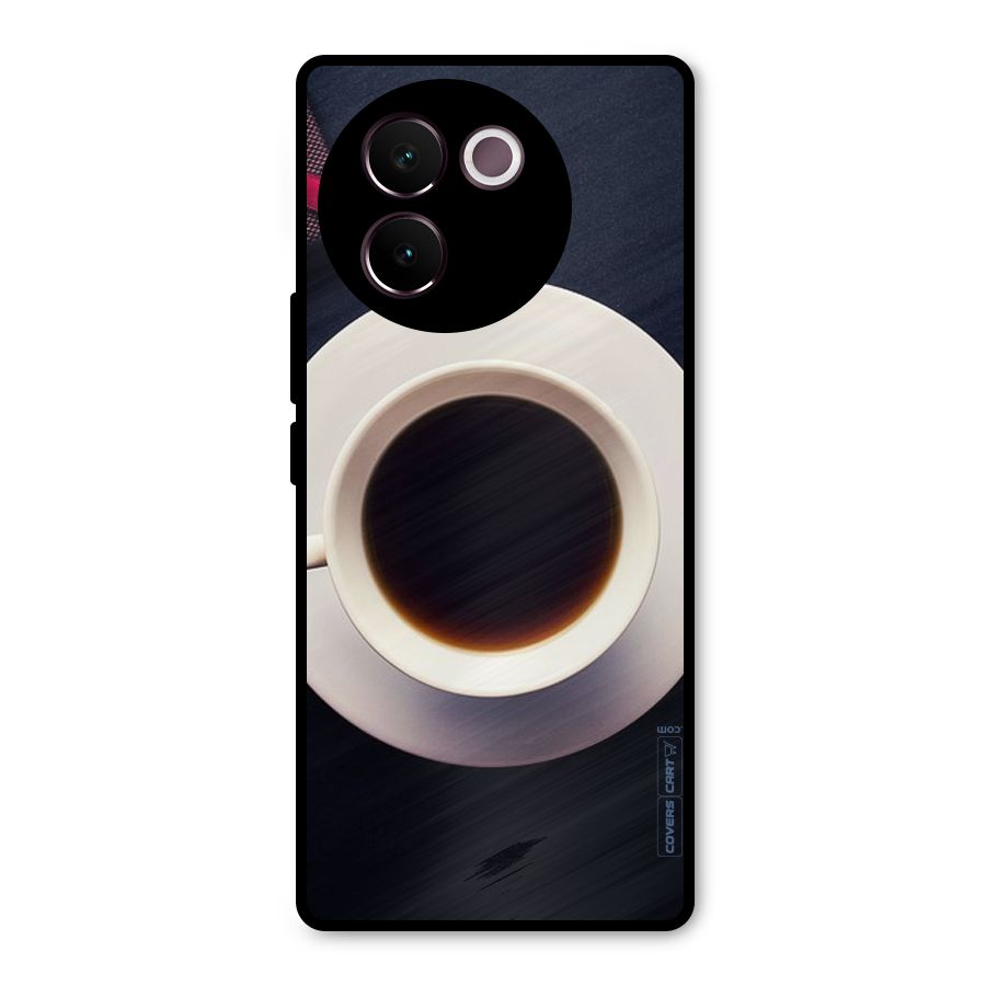 Coffee And Cookies Metal Back Case for Vivo V30e