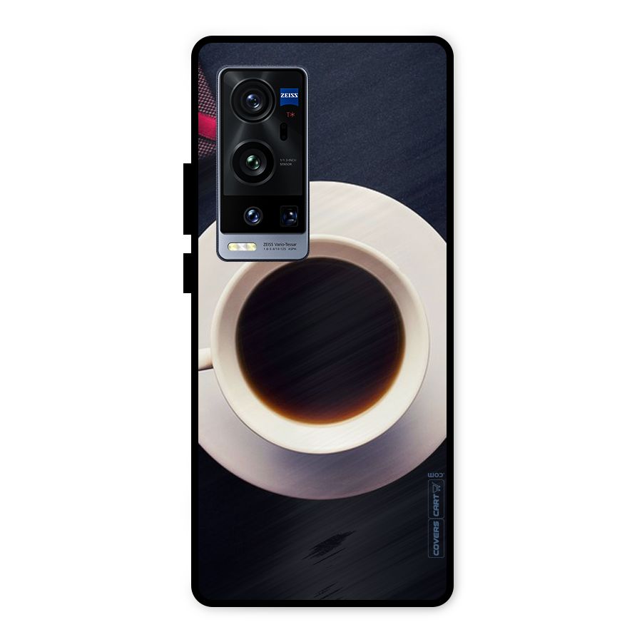Coffee And Cookies Metal Back Case for Vivo X60 Pro Plus