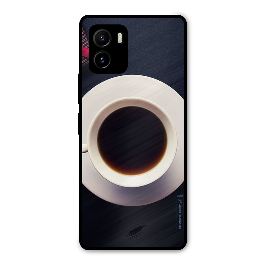Coffee And Cookies Metal Back Case for Vivo Y15s