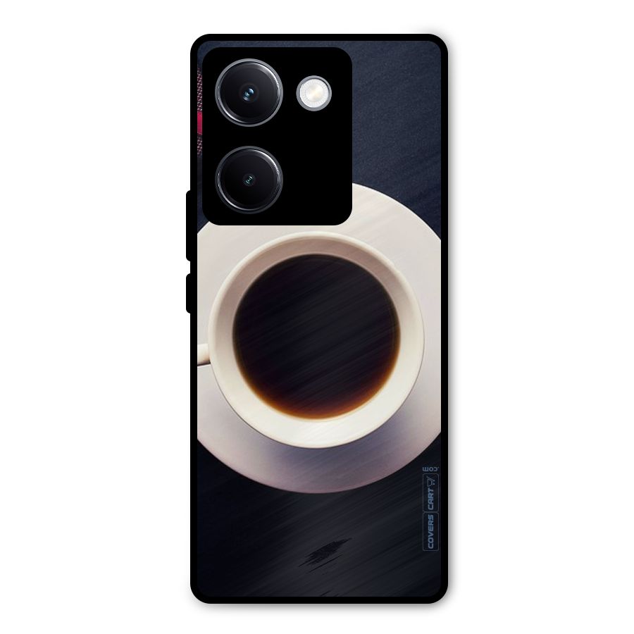 Coffee And Cookies Metal Back Case for Vivo Y300 Plus