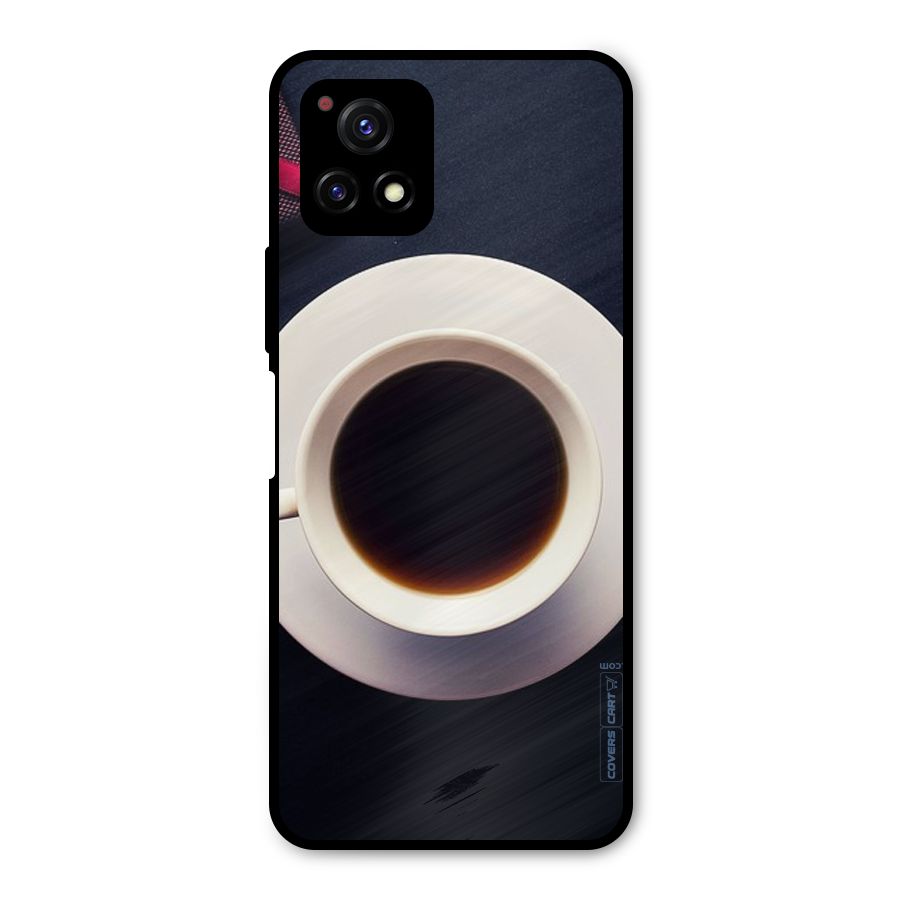 Coffee And Cookies Metal Back Case for Vivo Y72 5G