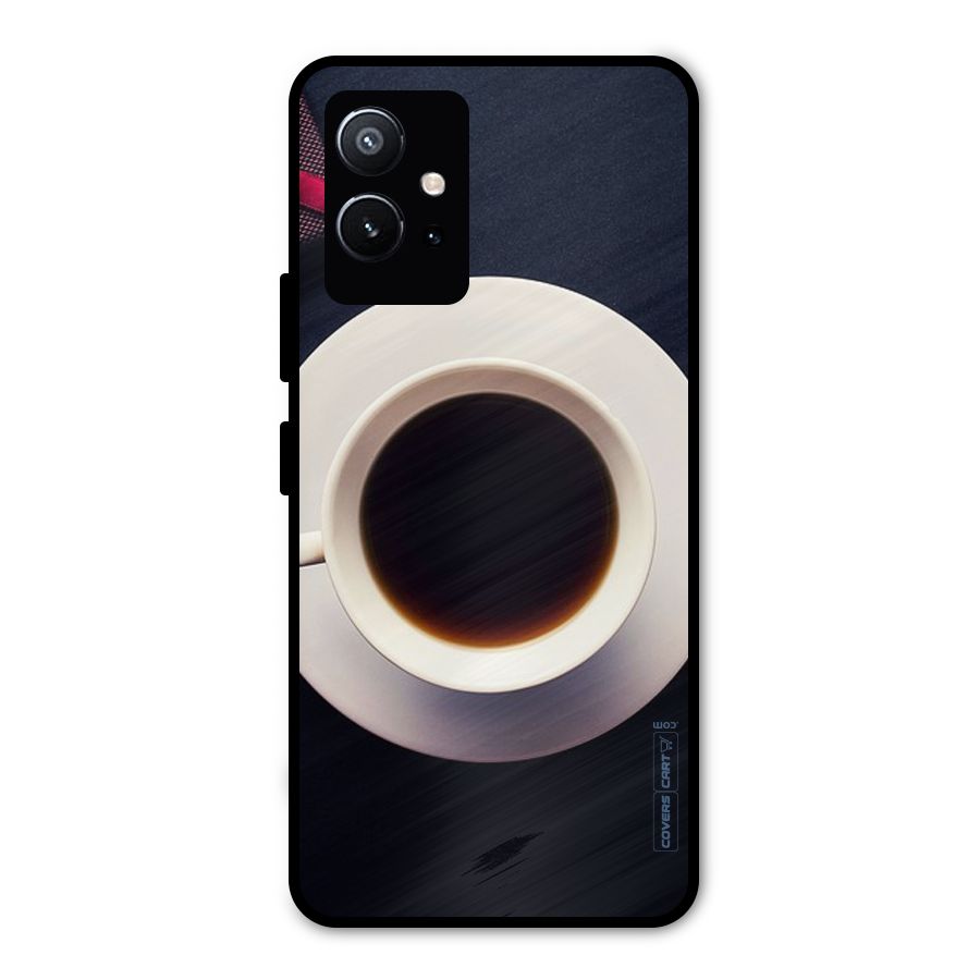Coffee And Cookies Metal Back Case for Vivo Y75 5G