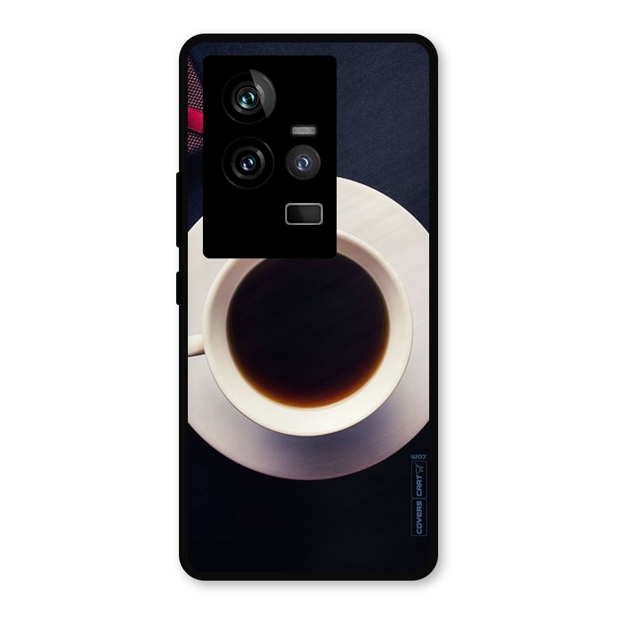 Coffee And Cookies Metal Back Case for iQOO 11 5G
