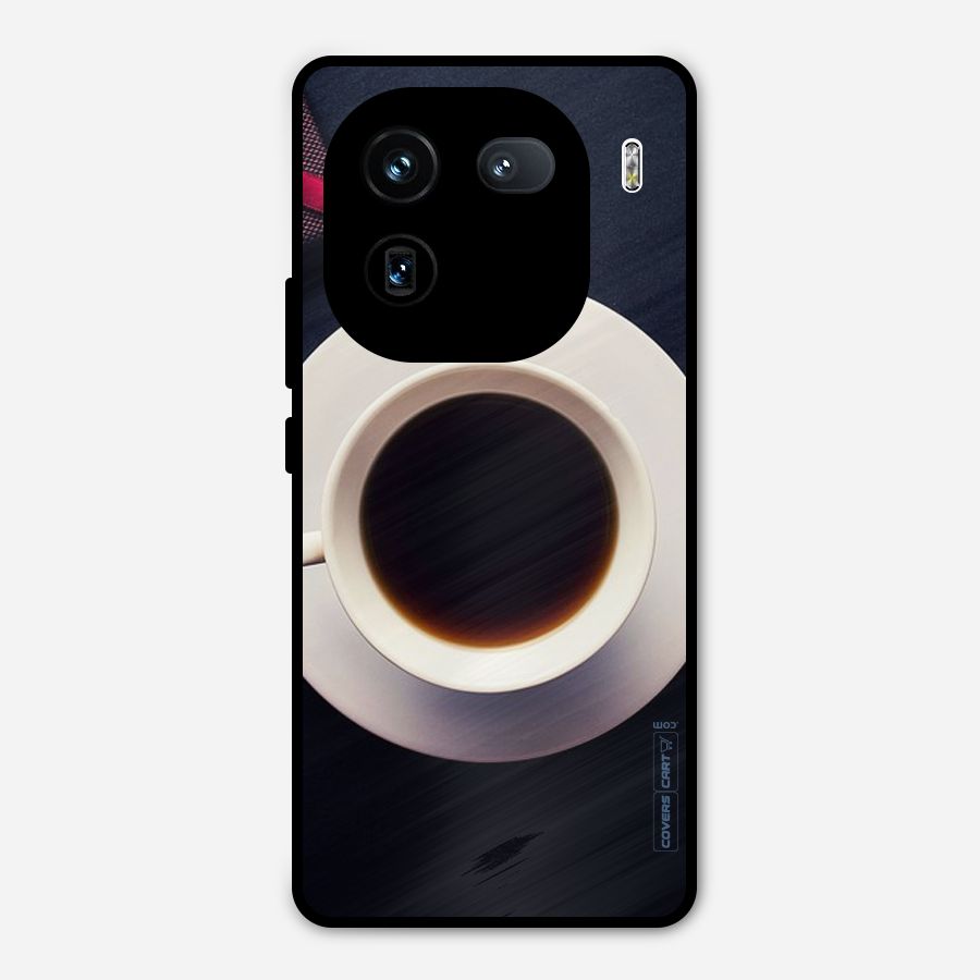 Coffee And Cookies Metal Back Case for iQOO 12