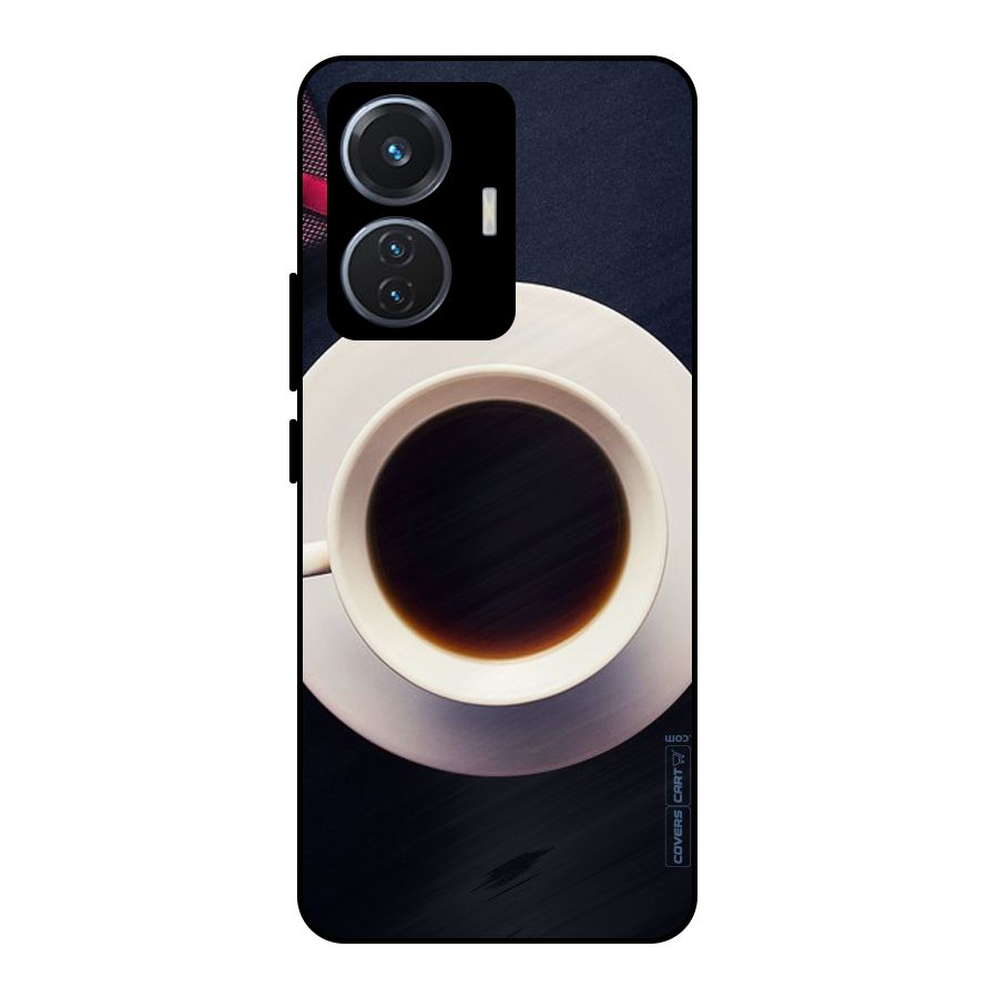 Coffee And Cookies Metal Back Case for iQOO Z6 44W