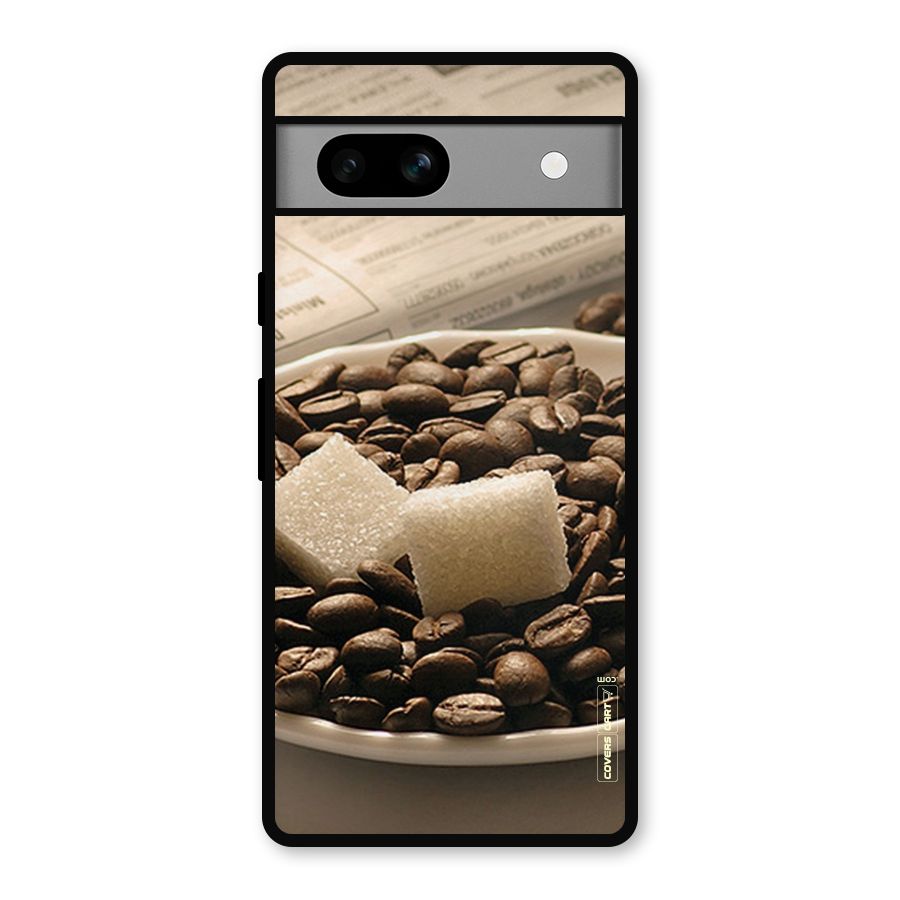 Coffee And Sugar Cubes Metal Back Case for Google Pixel 7a