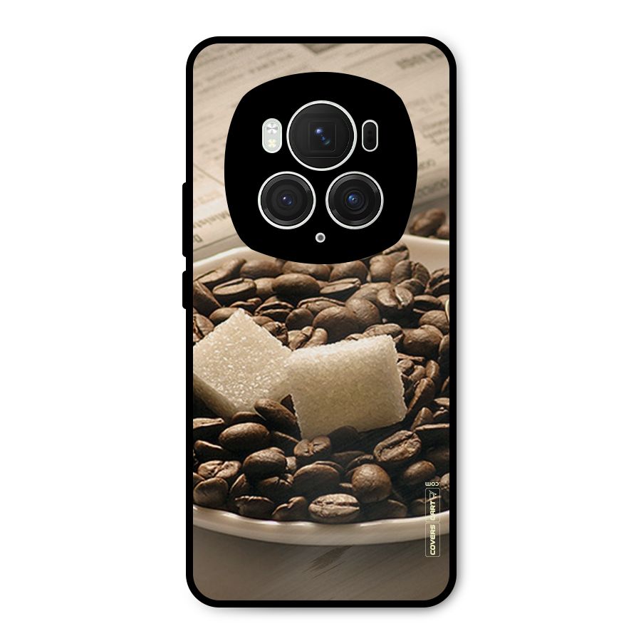 Coffee And Sugar Cubes Metal Back Case for Honor Magic6 Pro