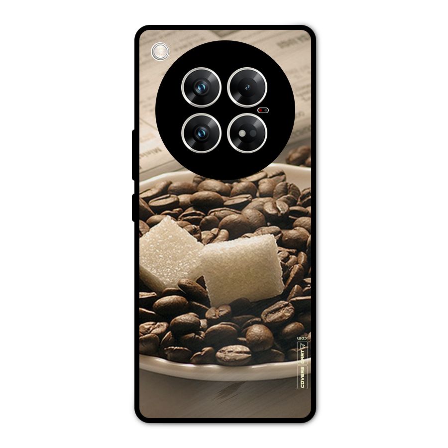 Coffee And Sugar Cubes Metal Back Case for Infinix Zero 40 5G