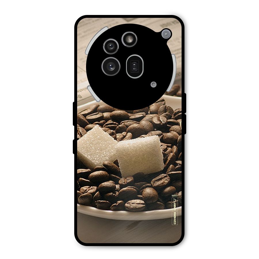 Coffee And Sugar Cubes Metal Back Case for Nothing Phone 3a Pro