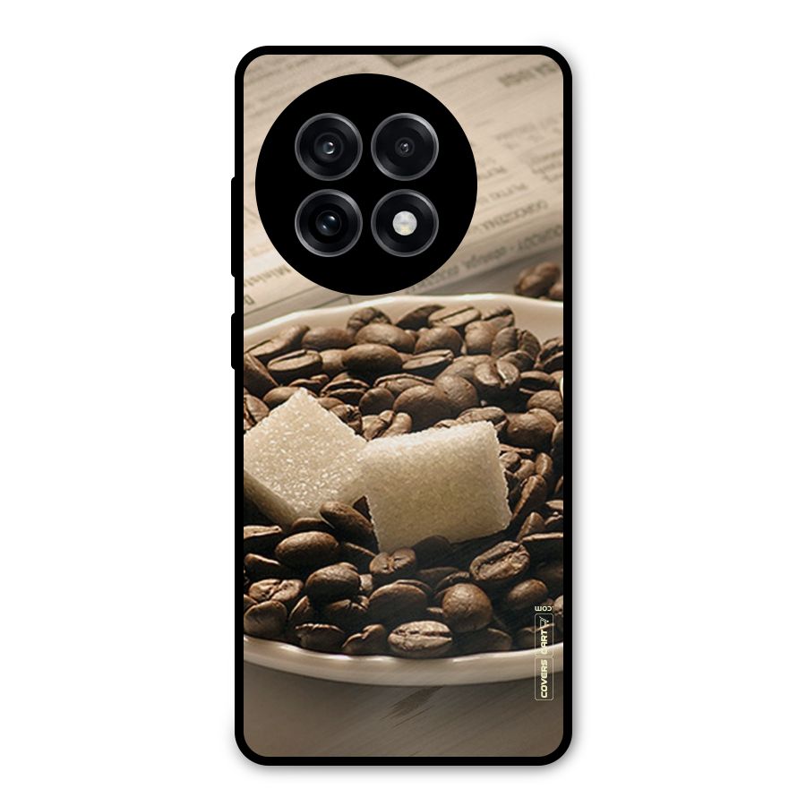 Coffee And Sugar Cubes Metal Back Case for OnePlus 13R