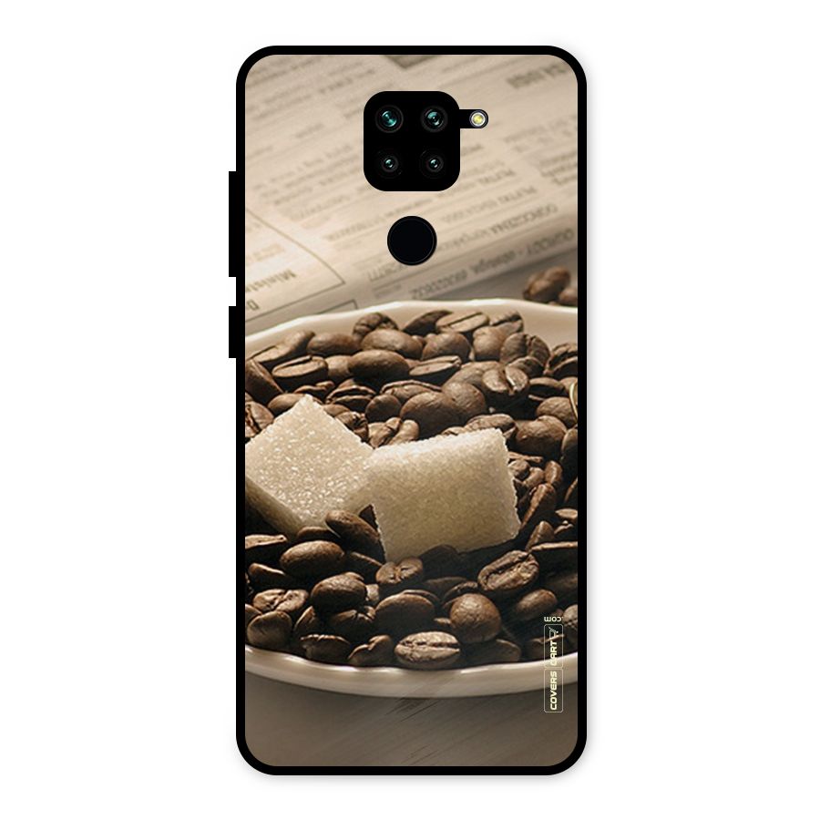 Coffee And Sugar Cubes Metal Back Case for Redmi Note 9