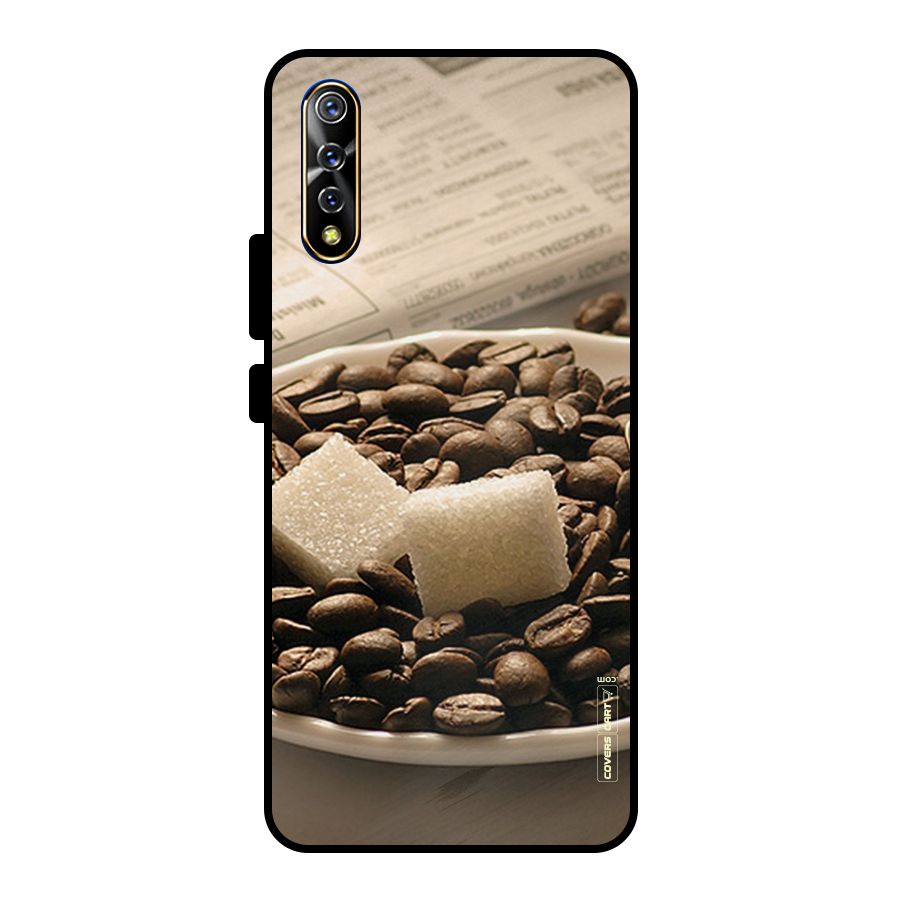 Coffee And Sugar Cubes Metal Back Case for Vivo S1