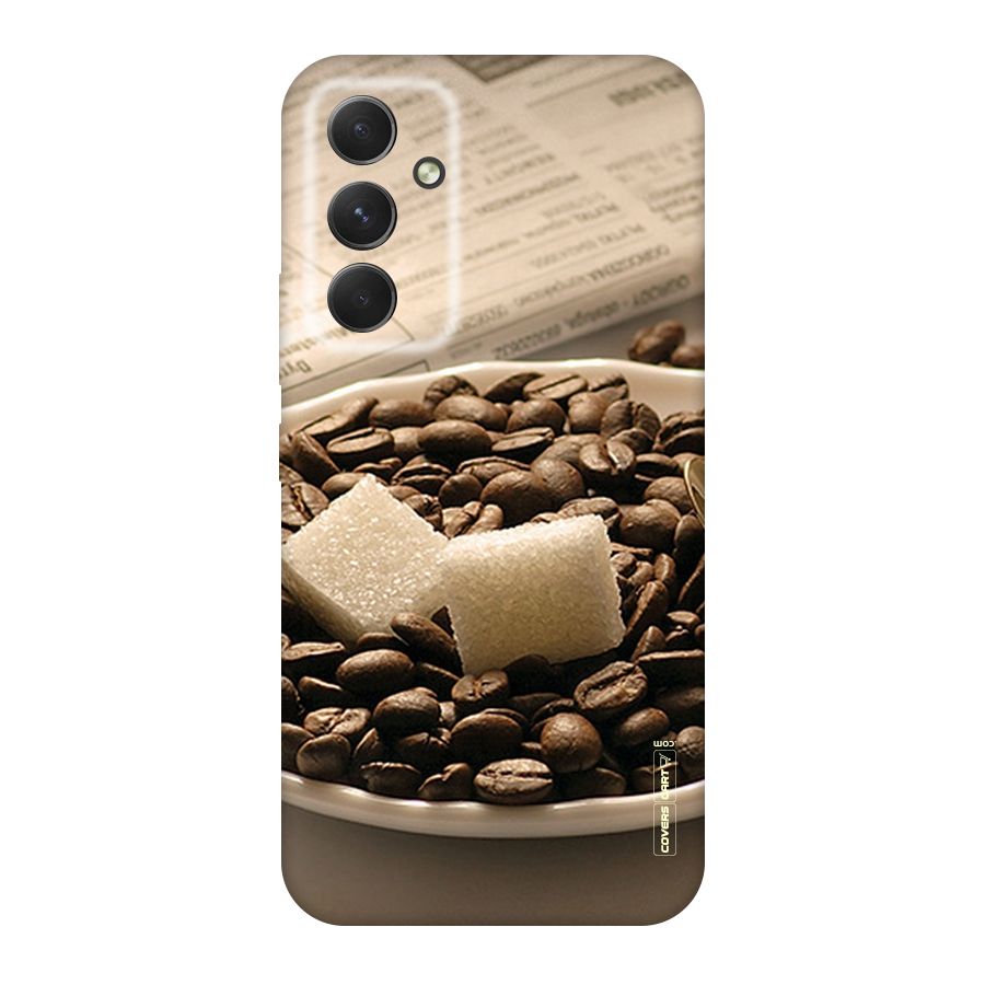 Coffee And Sugar Cubes Original Polycarbonate Back Case for Galaxy A54