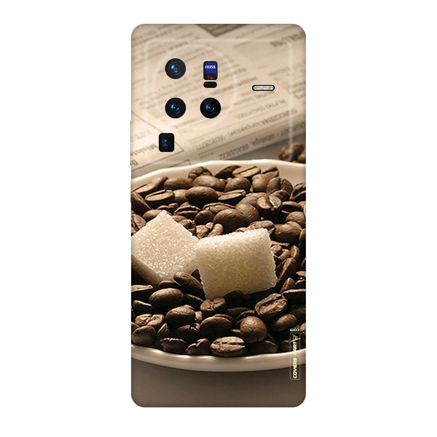 Coffee And Sugar Cubes Original Polycarbonate Back Case for Vivo X80