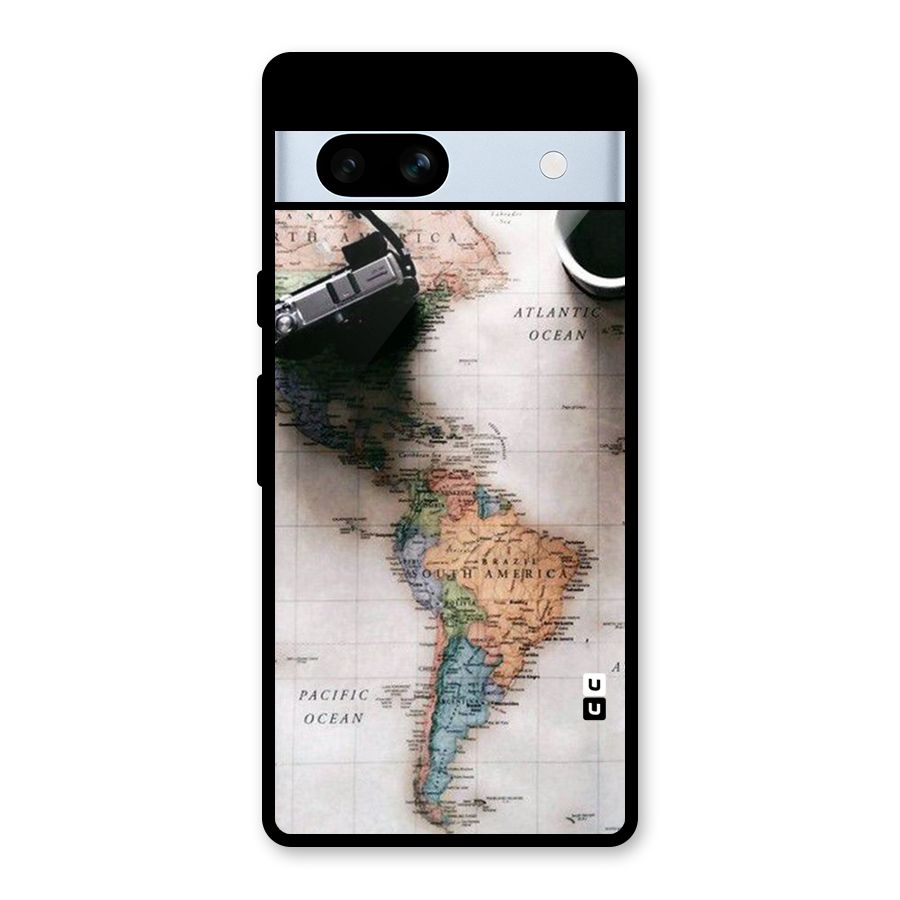Coffee And Travel Glass Back Case for Google Pixel 7a
