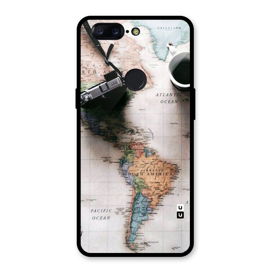 Coffee And Travel Glass Back Case for OnePlus 5T