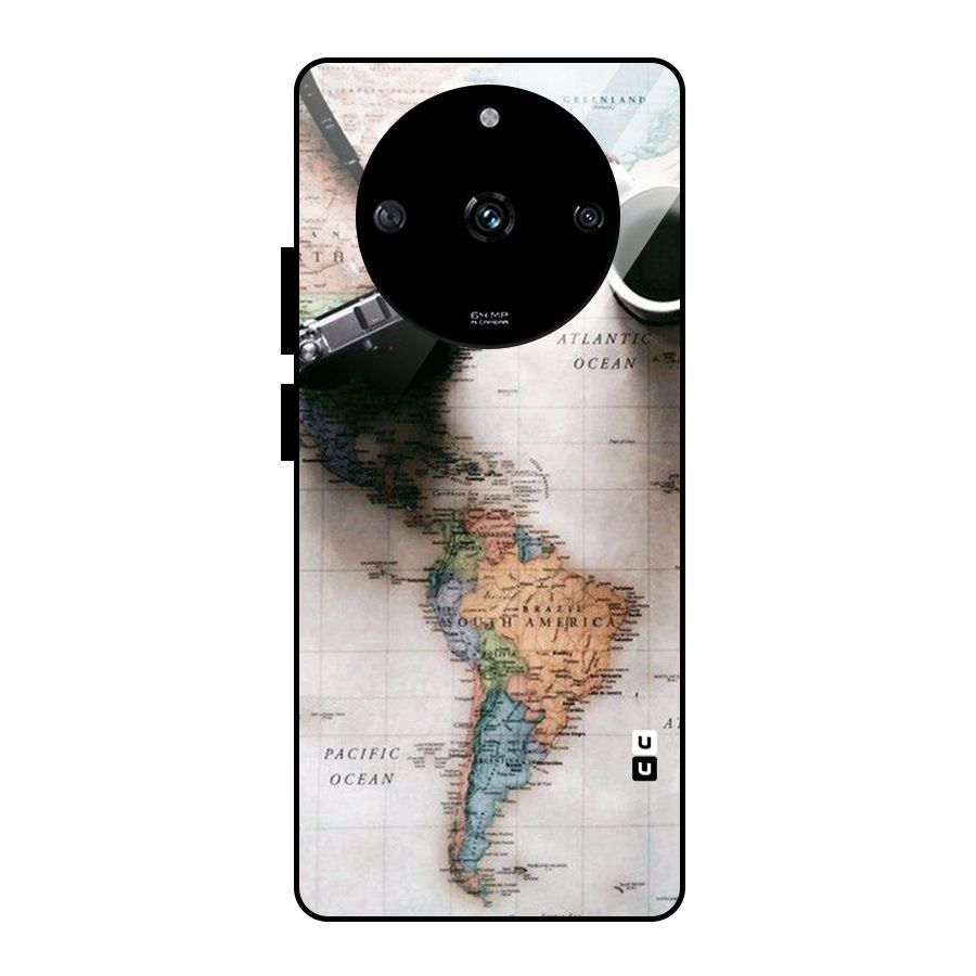 Coffee And Travel Glass Back Case for Realme Narzo 60 5G