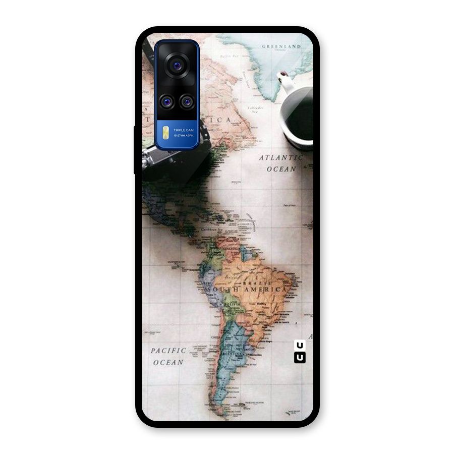Coffee And Travel Glass Back Case for Vivo Y31