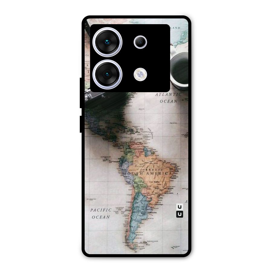 Coffee And Travel Metal Back Case for Infinix Zero 30 5G