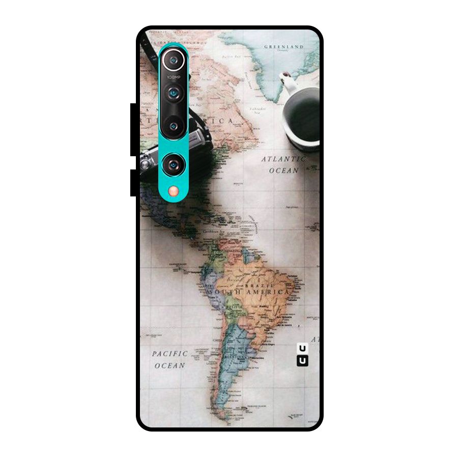 Coffee And Travel Metal Back Case for Mi 10