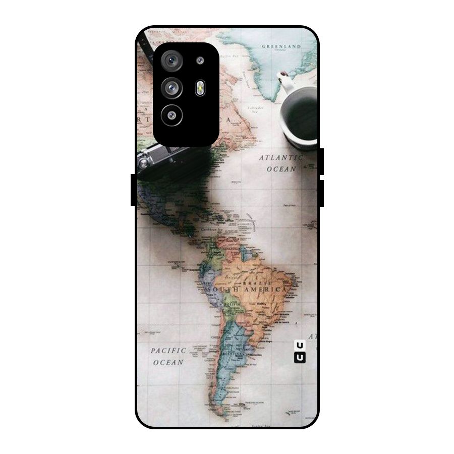 Coffee And Travel Metal Back Case for Oppo F19 Pro Plus 5G