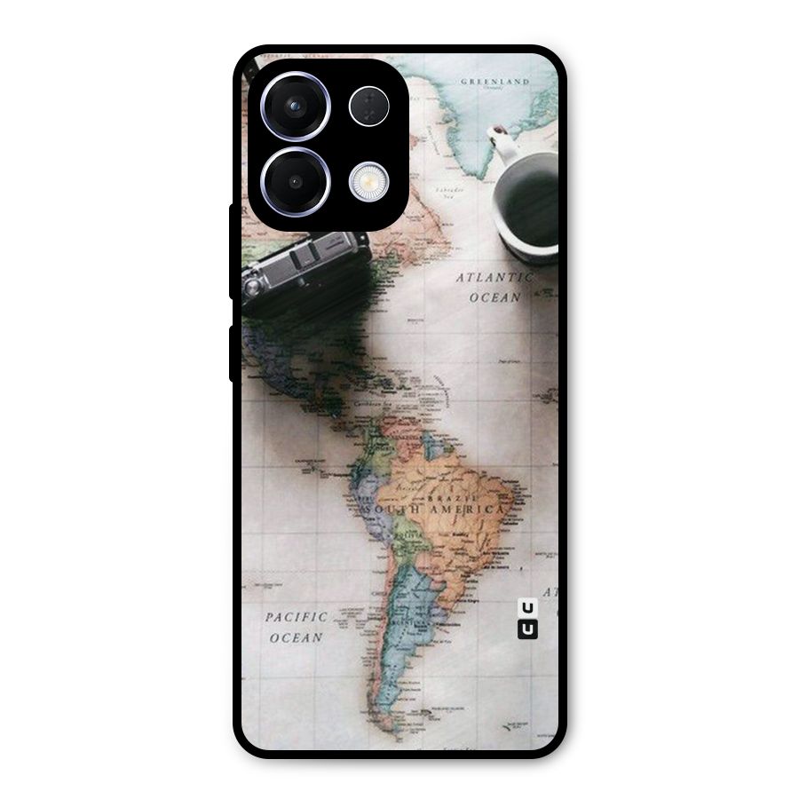 Coffee And Travel Metal Back Case for Oppo K13