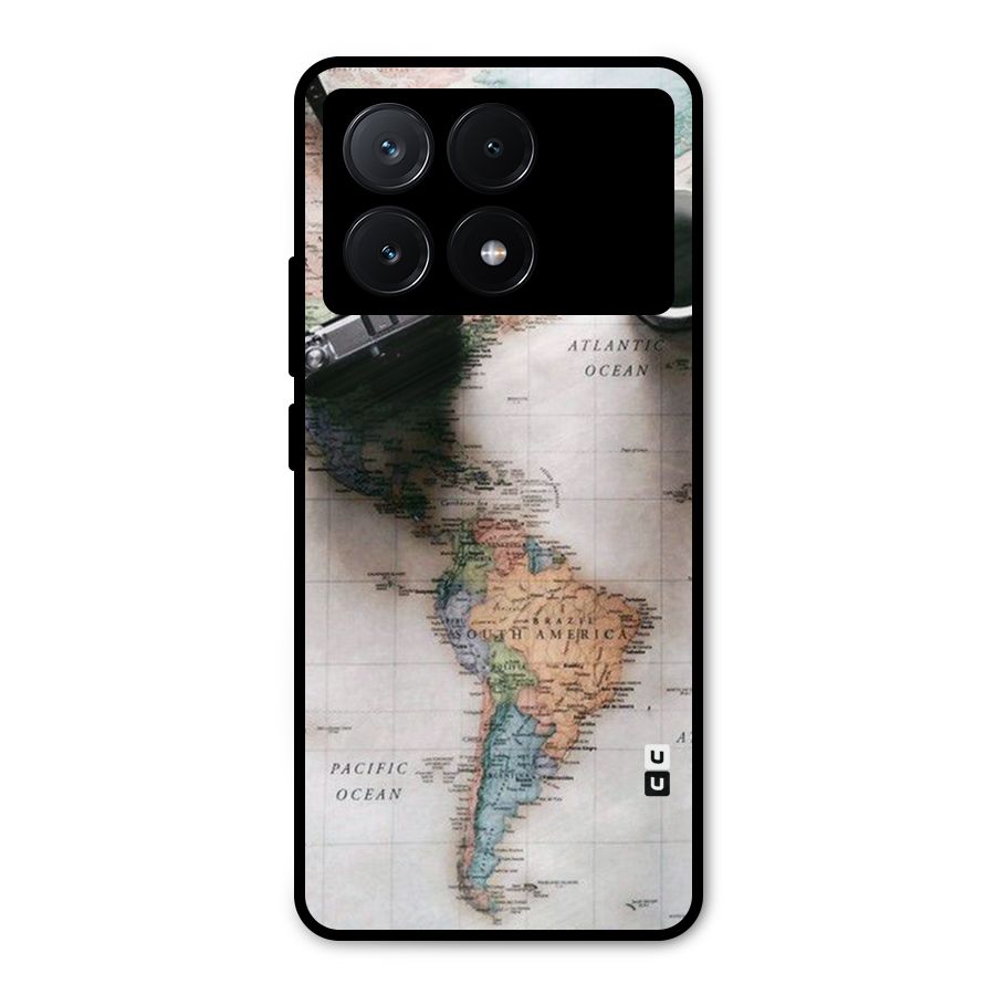 Coffee And Travel Metal Back Case for Poco X6 Pro