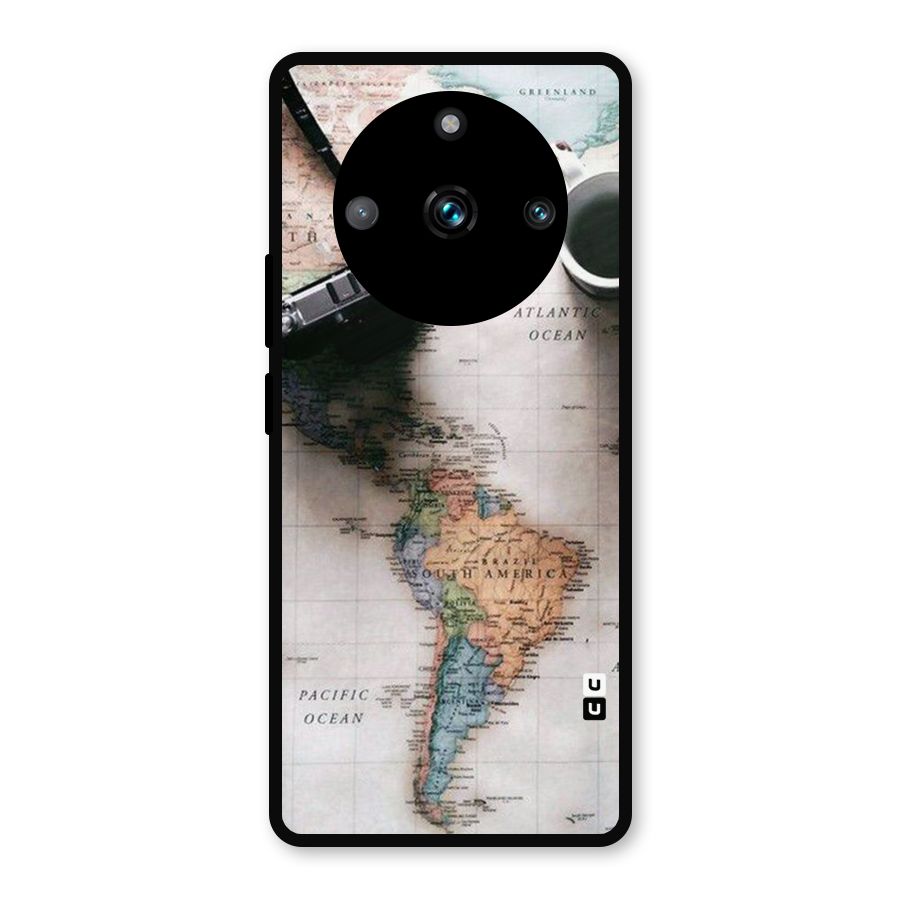 Coffee And Travel Metal Back Case for Realme 11 Pro Plus