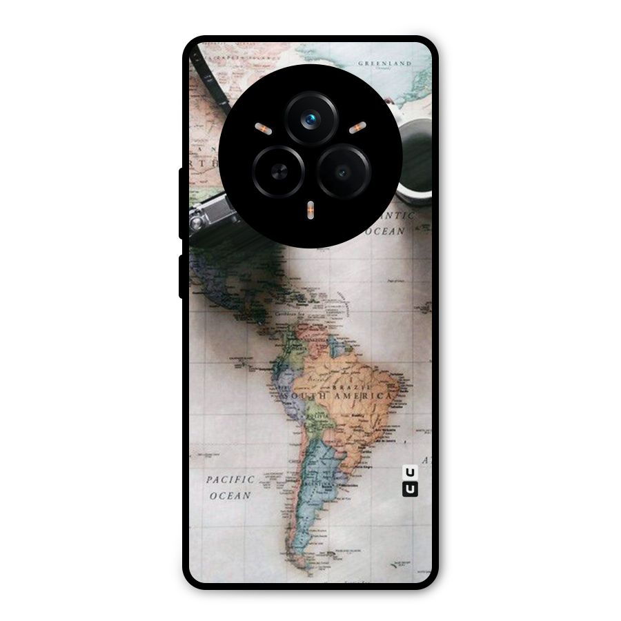 Coffee And Travel Metal Back Case for Realme 14 Pro Plus
