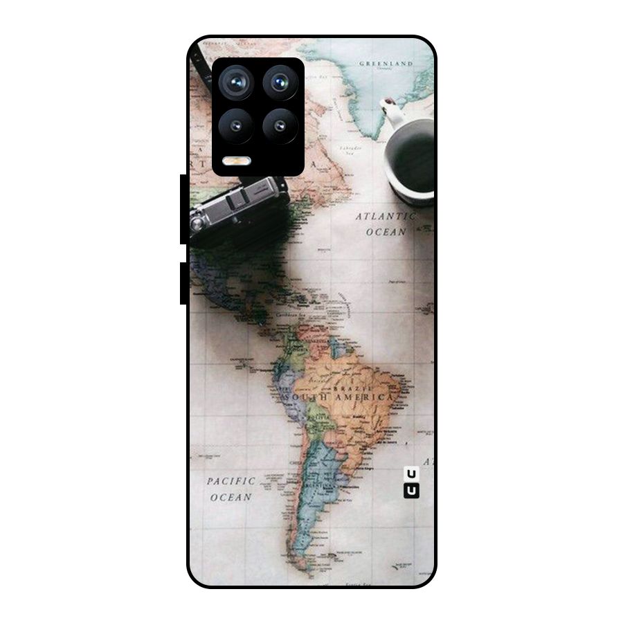 Coffee And Travel Metal Back Case for Realme 8 Pro