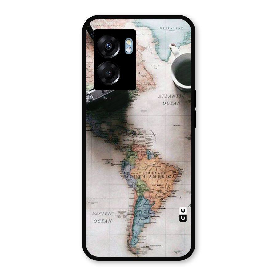 Coffee And Travel Metal Back Case for Realme Narzo 50 5G