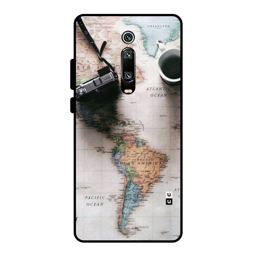 Coffee And Travel Metal Back Case for Redmi K20