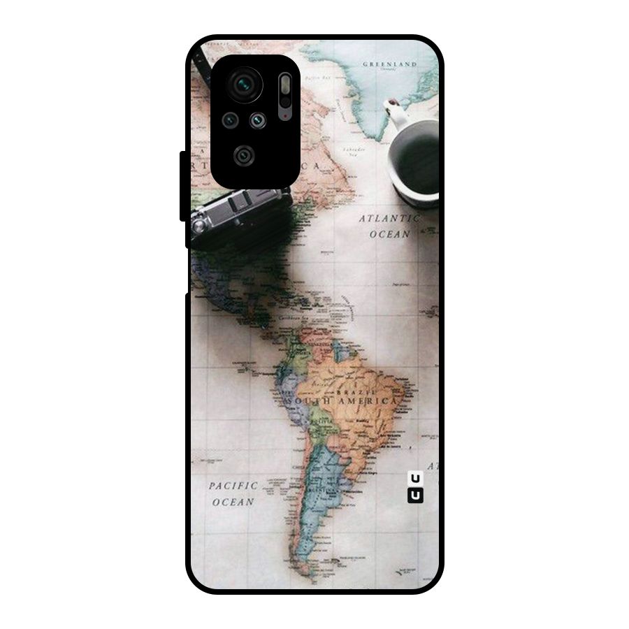 Coffee And Travel Metal Back Case for Redmi Note 10S